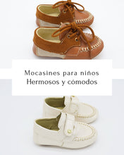 Cargar imagen en el visor de la galería, Mocasines en Piel Ivory  -805