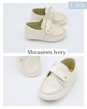 Cargar imagen en el visor de la galería, Mocasines en Piel Ivory  -805